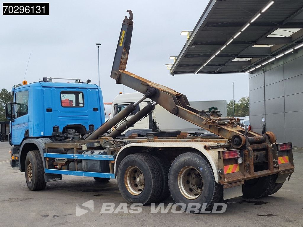 Scania 420 6X4 20tons Marrel THM 20000 Manual Retarder Steelsuspension Euro 3