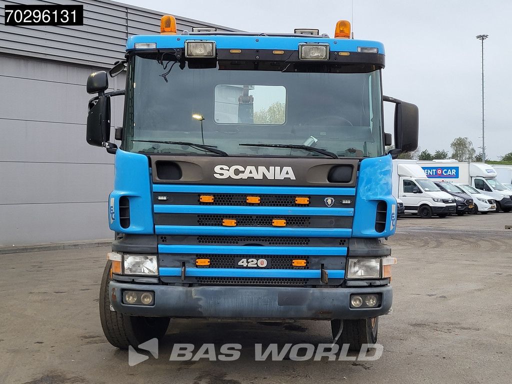 Scania 420 6X4 20tons Marrel THM 20000 Manual Retarder Steelsuspension Euro 3