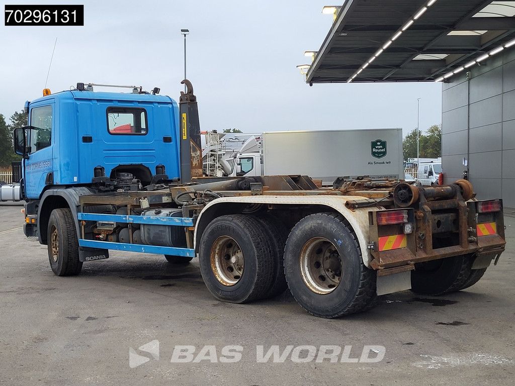 Scania 420 6X4 20tons Marrel THM 20000 Manual Retarder Steelsuspension Euro 3