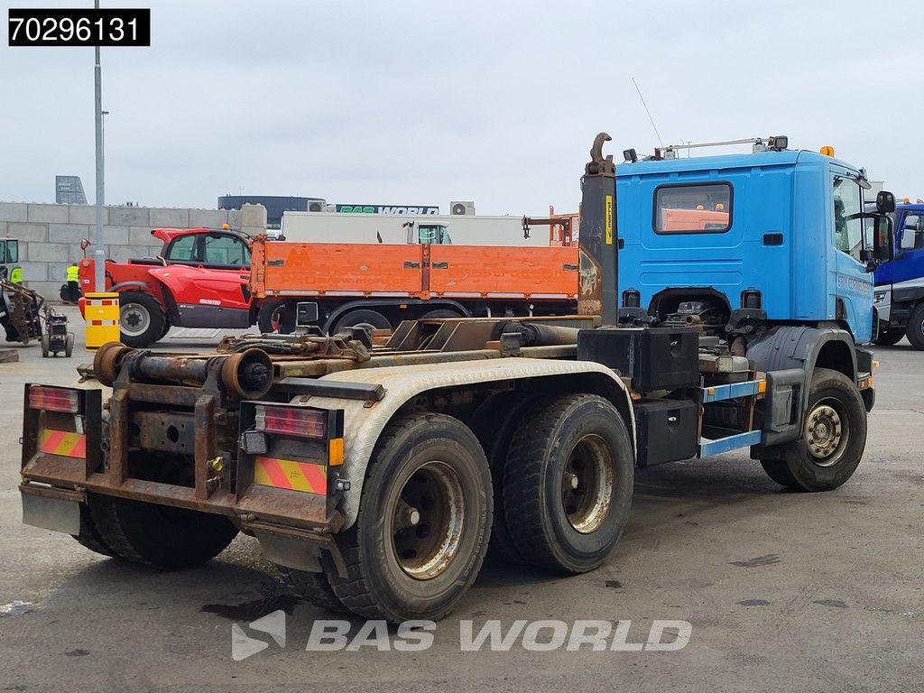 Scania 420 6X4 20tons Marrel THM 20000 Manual Retarder Steelsuspension Euro 3