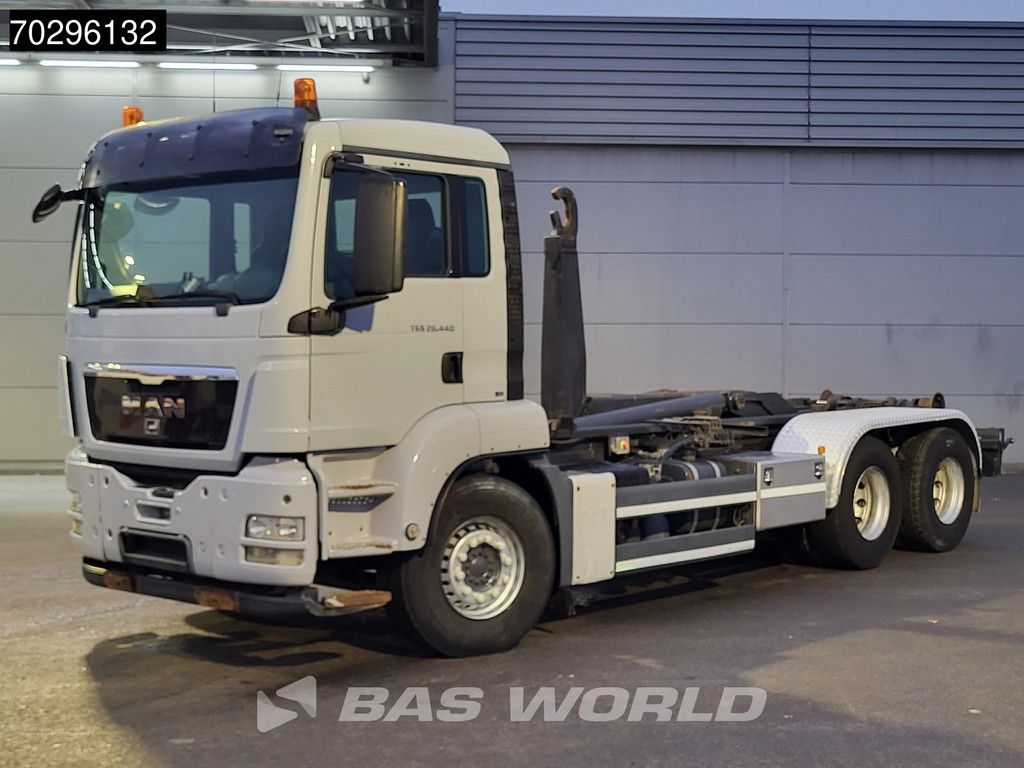 MAN TGS 26.440 6X4 ANG containersystem Retarder Manual Euro 5