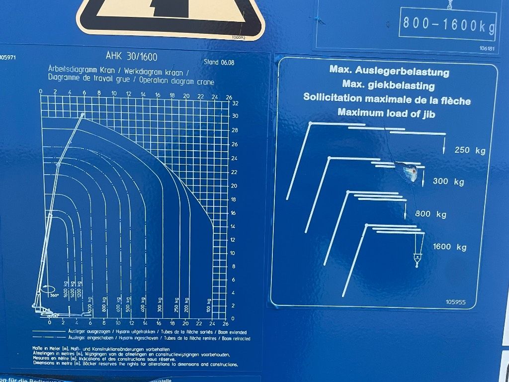 Böcker AHK 30/1600