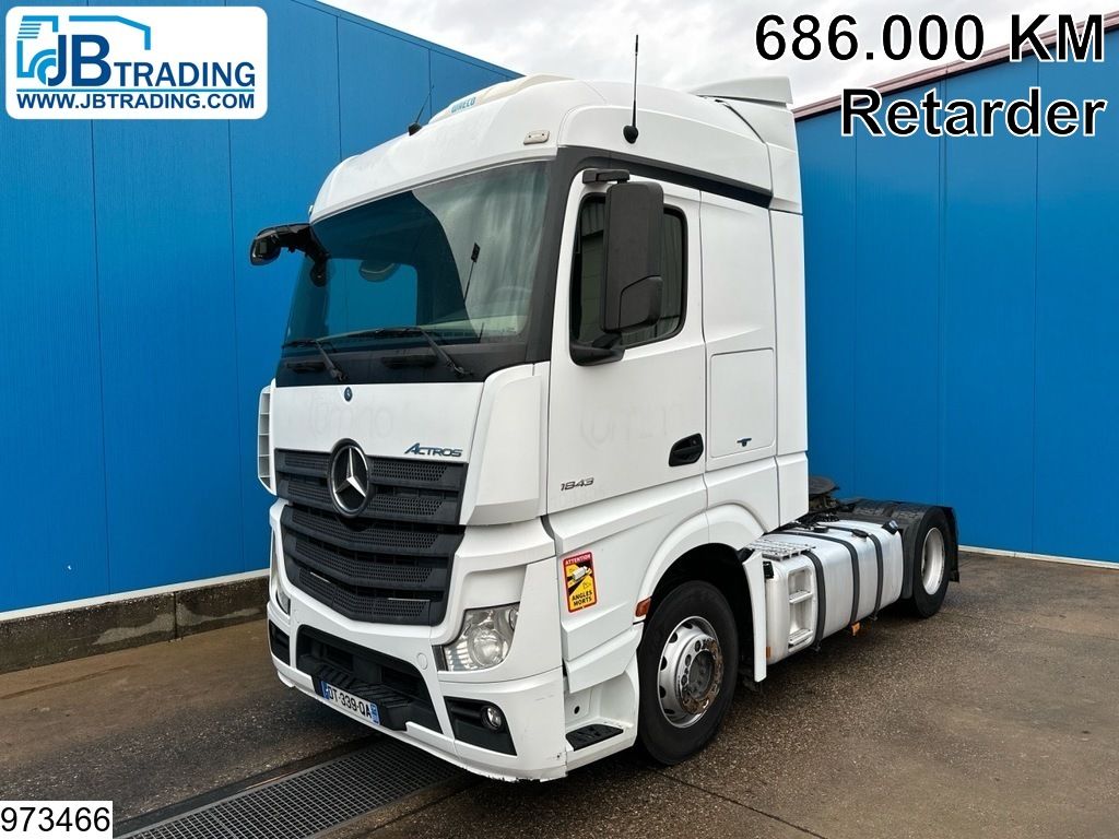 Mercedes Actros 1843 EURO 6, Retarder, Standairconditioning
