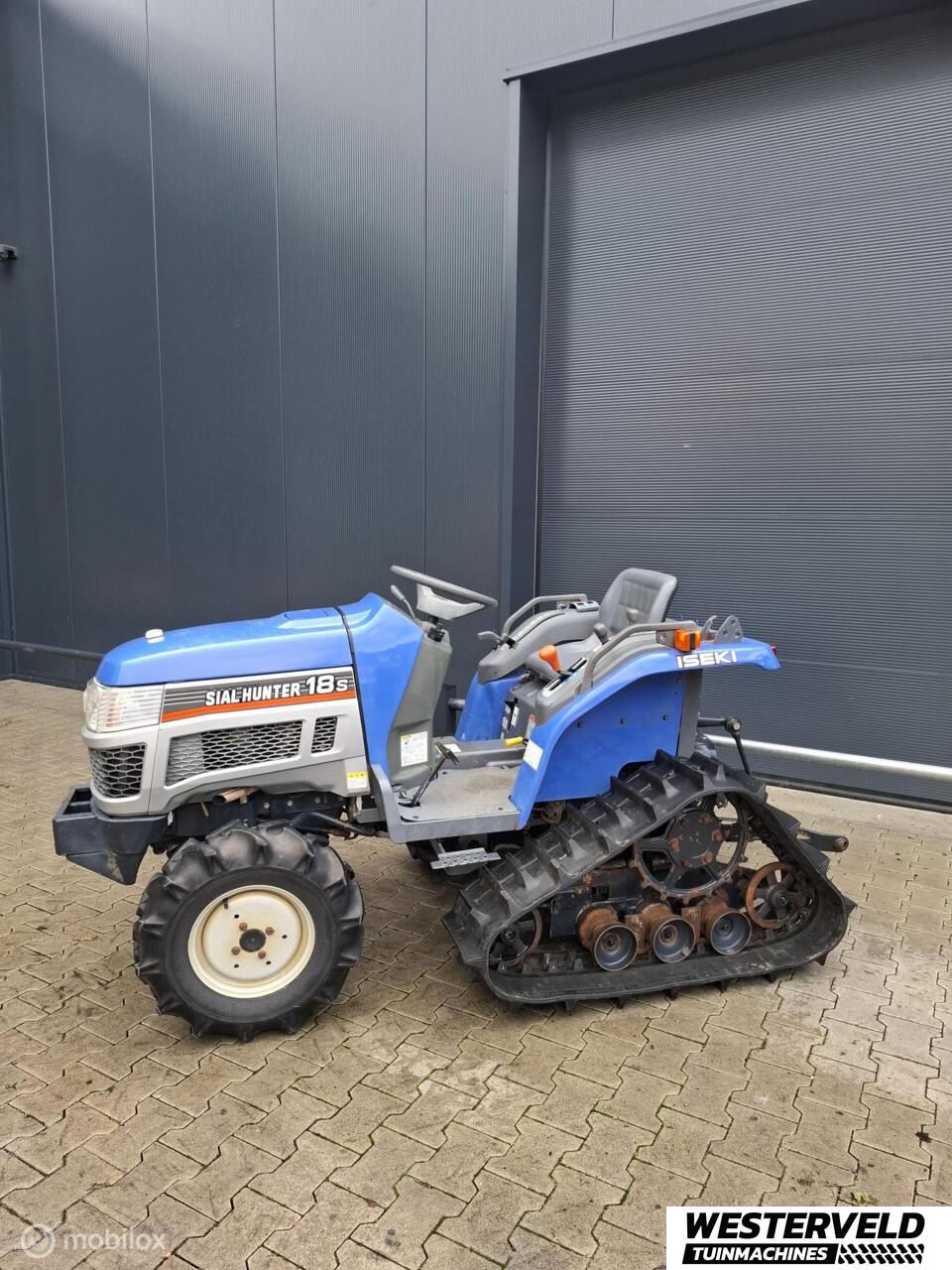 Iseki Hunter 18s minitractor half rups 18 pk uniek!