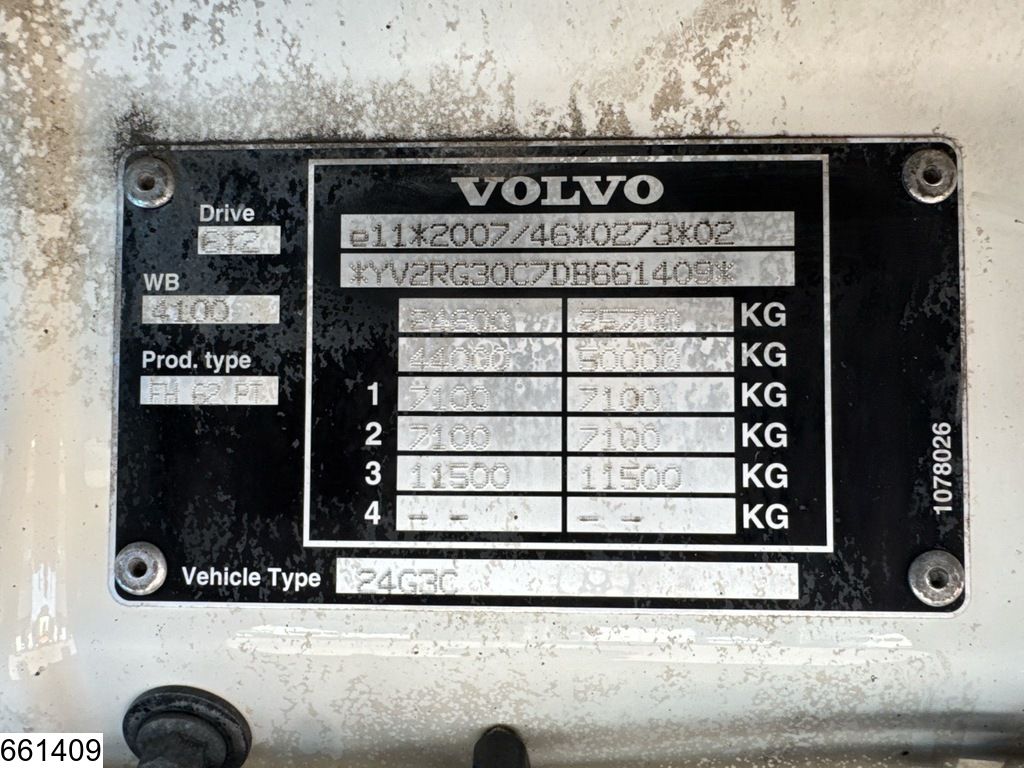 Volvo FH 500 6x2, RHD, PTO, Compressor