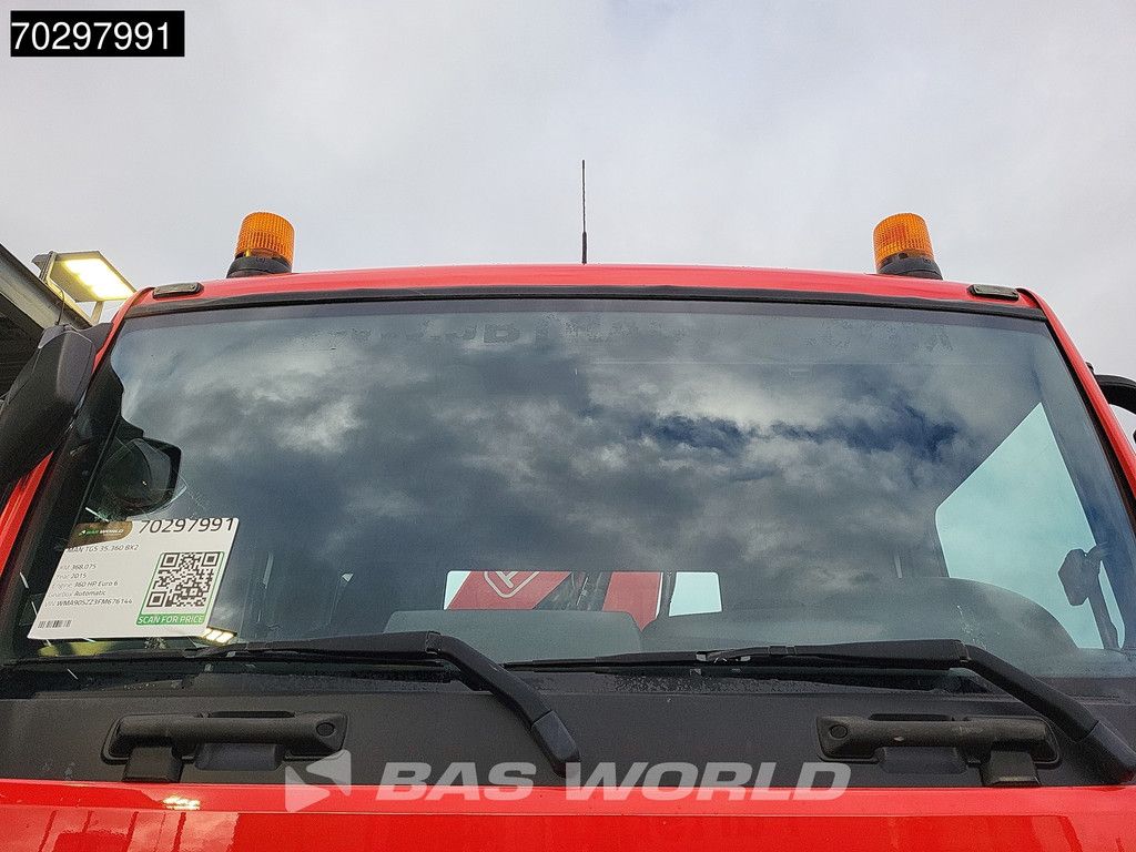 MAN TGS TGS 35.360 8X2 Fassi F235A.0.22 Crane Kran Winch Hydraulic ramp Lift-Axle Navi Euro 6