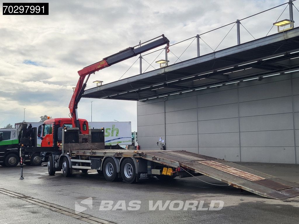 MAN TGS TGS 35.360 8X2 Fassi F235A.0.22 Crane Kran Winch Hydraulic ramp Lift-Axle Navi Euro 6