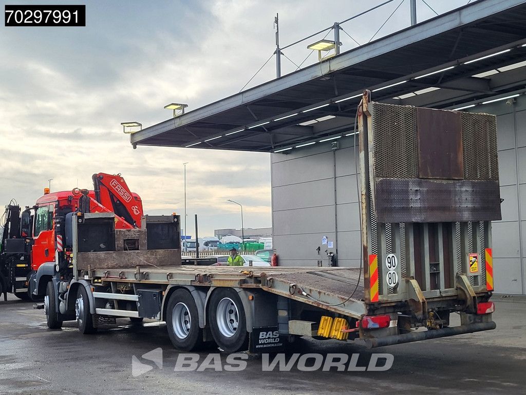 MAN TGS TGS 35.360 8X2 Fassi F235A.0.22 Crane Kran Winch Hydraulic ramp Lift-Axle Navi Euro 6