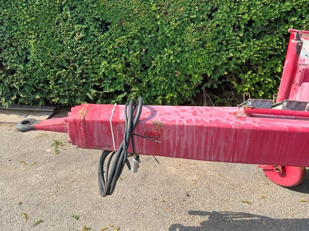 Platte aanhanger Hoffman LPR110T 11t 1998
