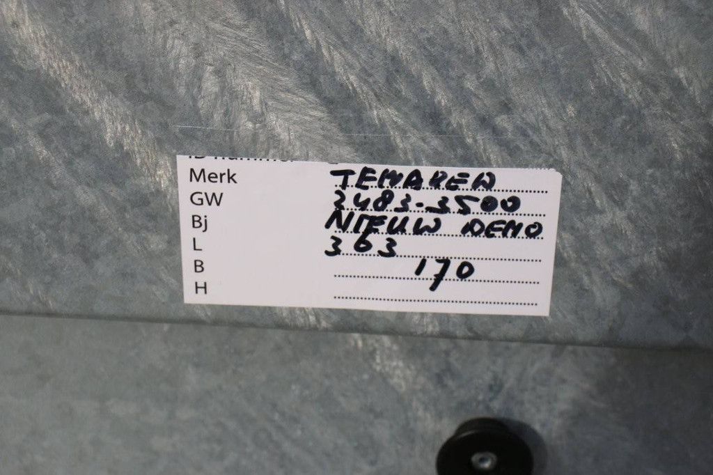 Kipper Temared 3500kg Neu