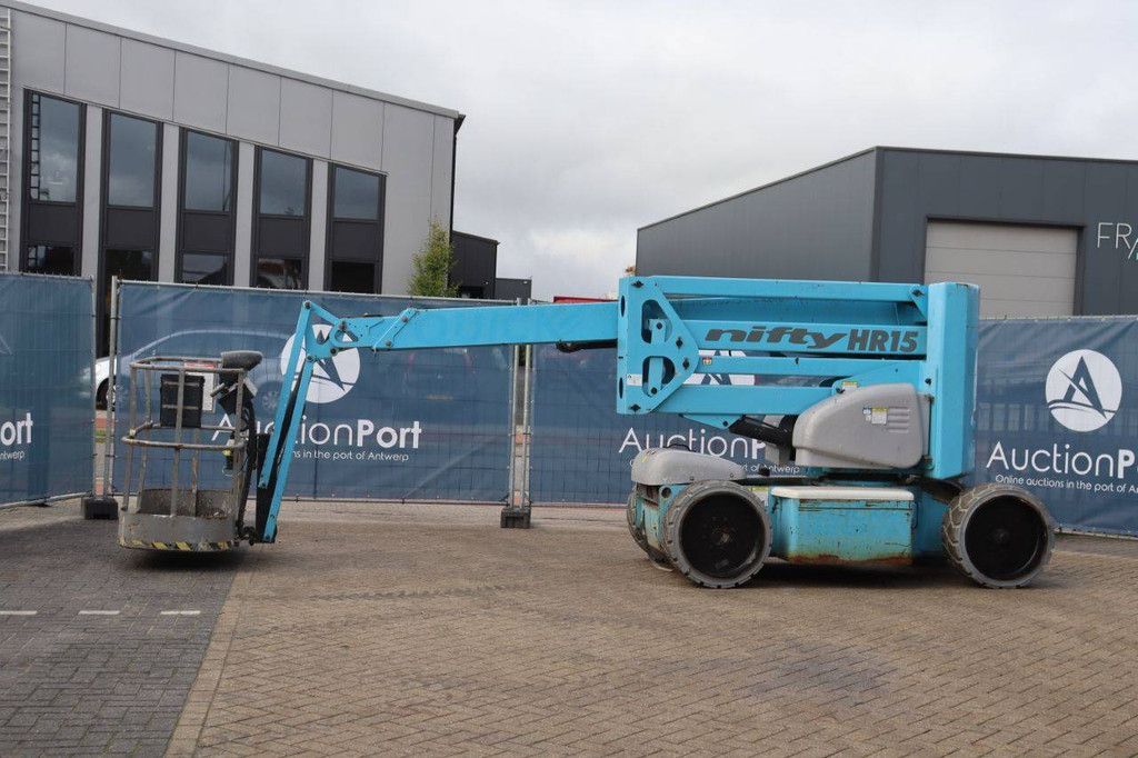 Niftylift HR15NDE Electric+Diesel 15.5m Articulated Boom Lift 2010