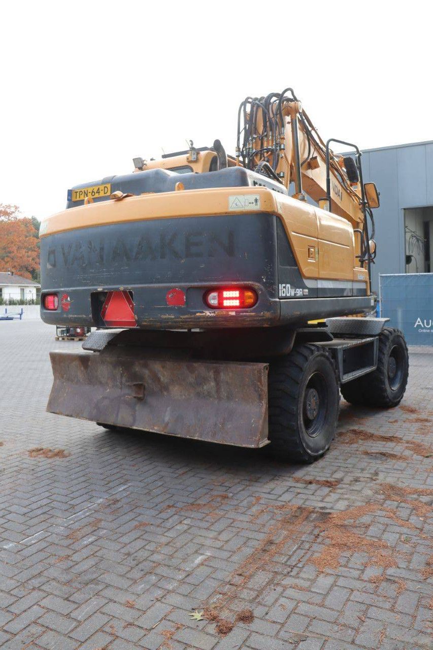 Hyundai R160W-9A Diesel Wheel Excavator 2016