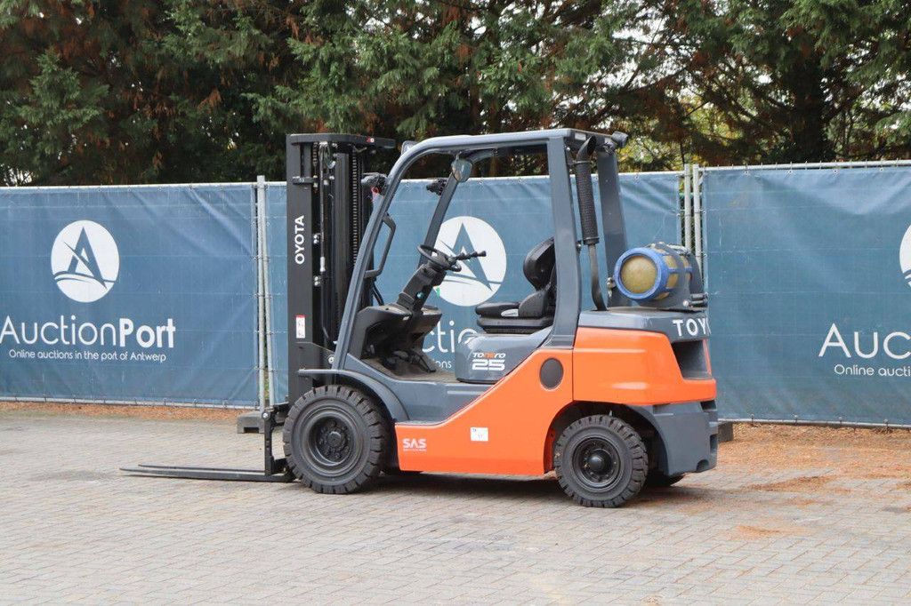 Forklift Toyota 02-8FGF25 LPG 2500kg 4.7m 2022 New