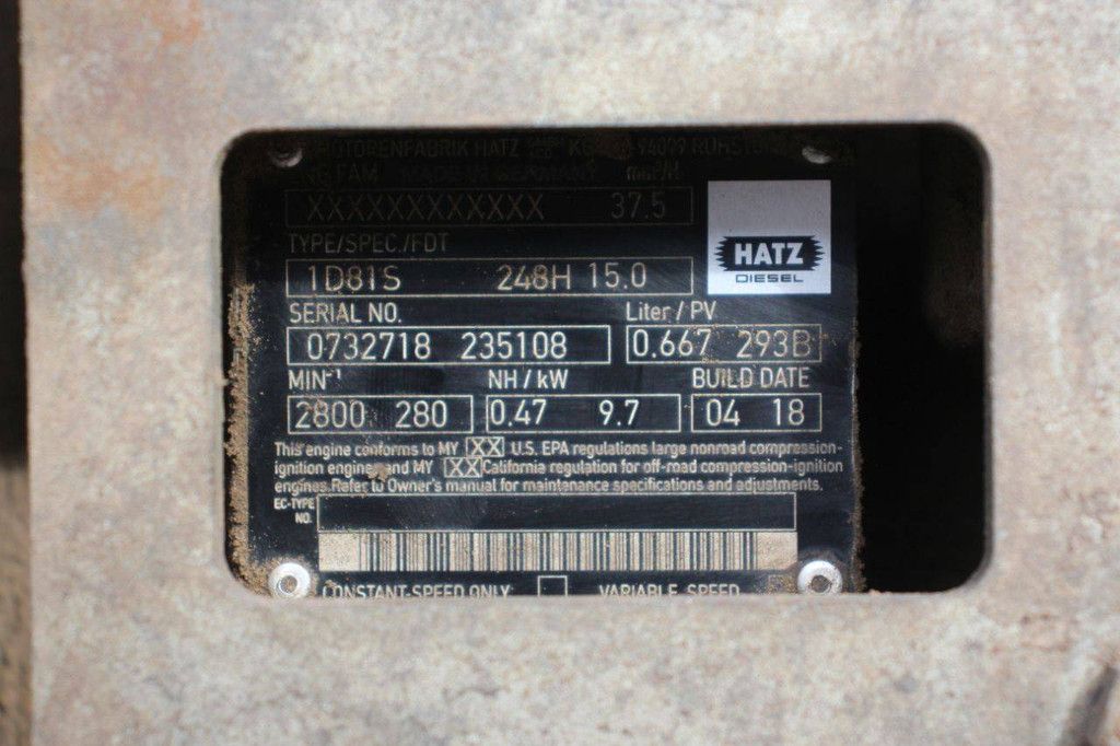 Vibrationsplatte Wacker Neuson DPU 6055 Diesel 9,7kW 2008