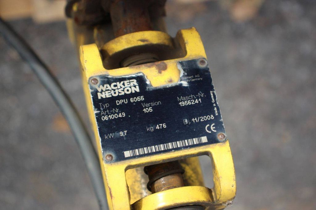 Vibrationsplatte Wacker Neuson DPU 6055 Diesel 9,7kW 2008