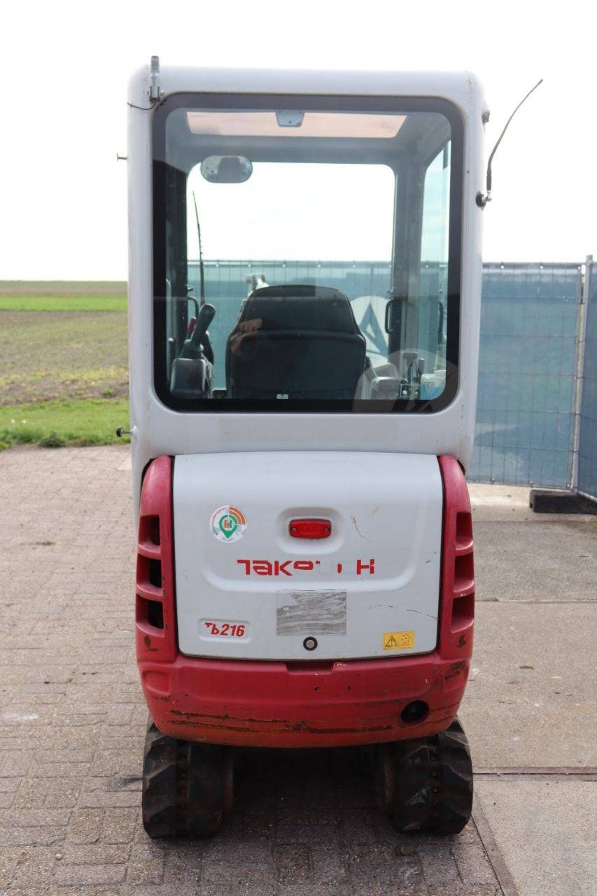 Mini excavator Takeuchi TB216 Diesel 11.5kW 2014