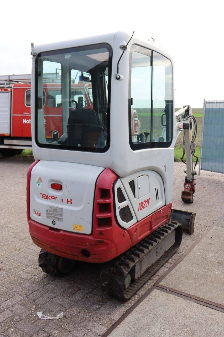 Mini excavator Takeuchi TB216 Diesel 11.5kW 2014