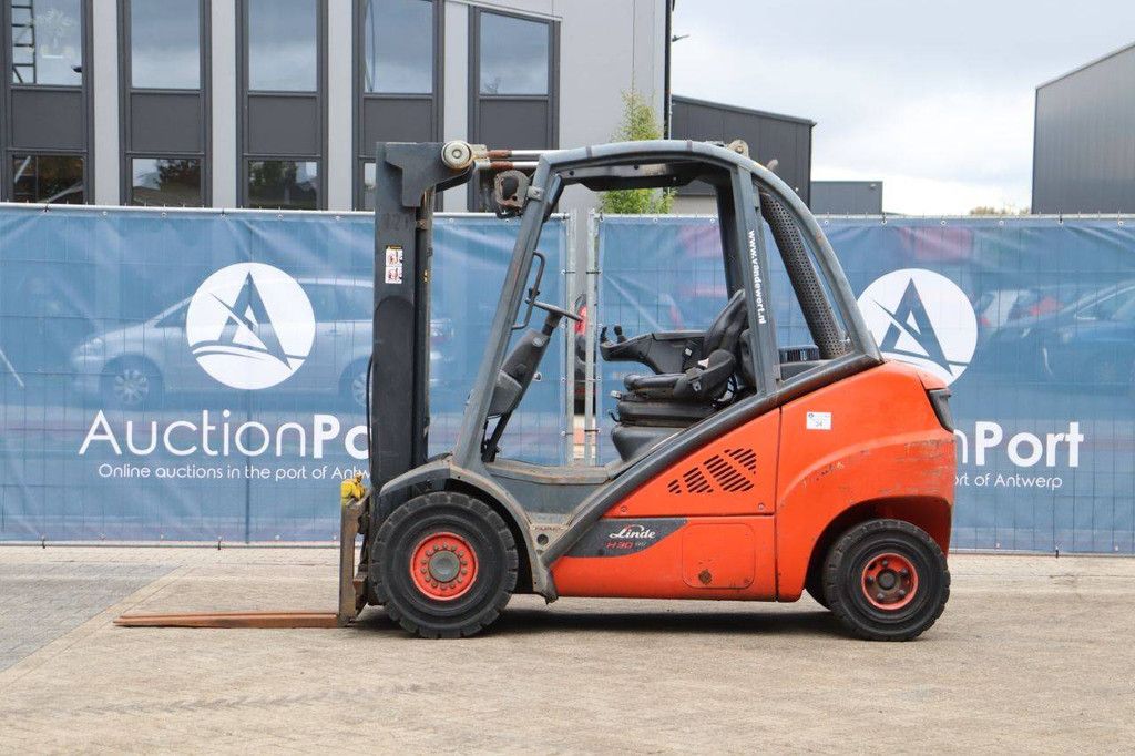 Forklift Linde H25D-02 Diesel 2500kg 7m 2014