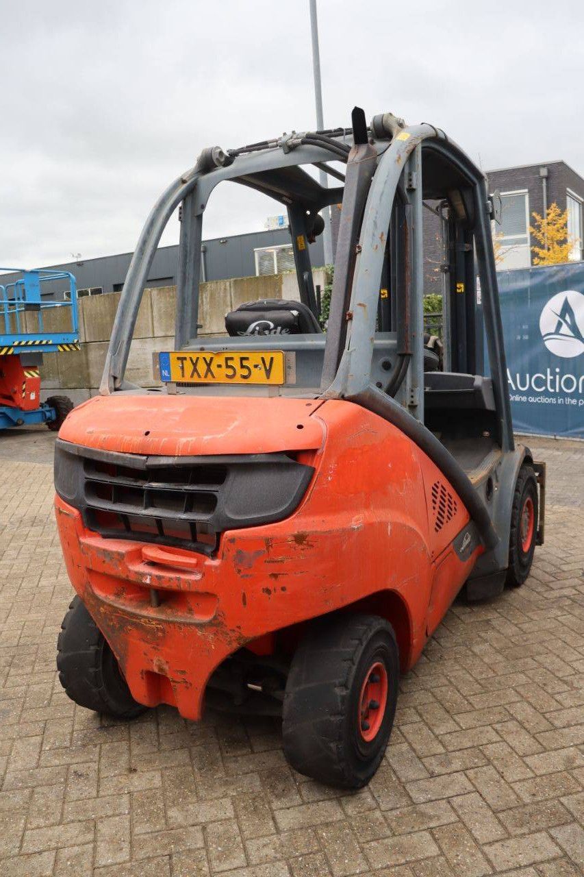 Forklift Linde H25D-02 Diesel 2500kg 7m 2014