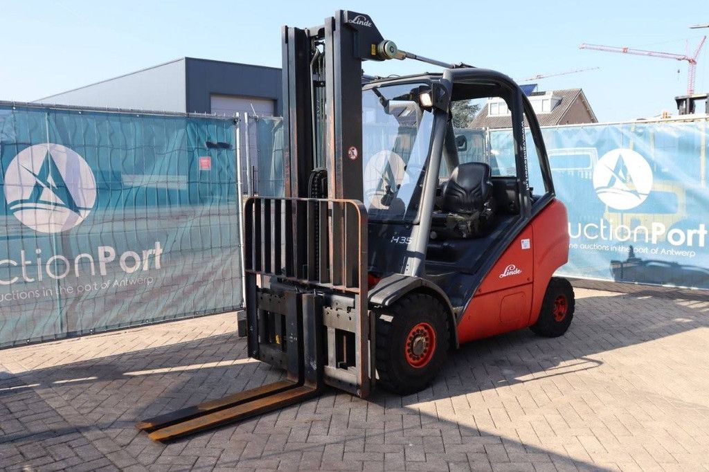 Gabelstapler Linde H35D Diesel 3500kg 7m 2007