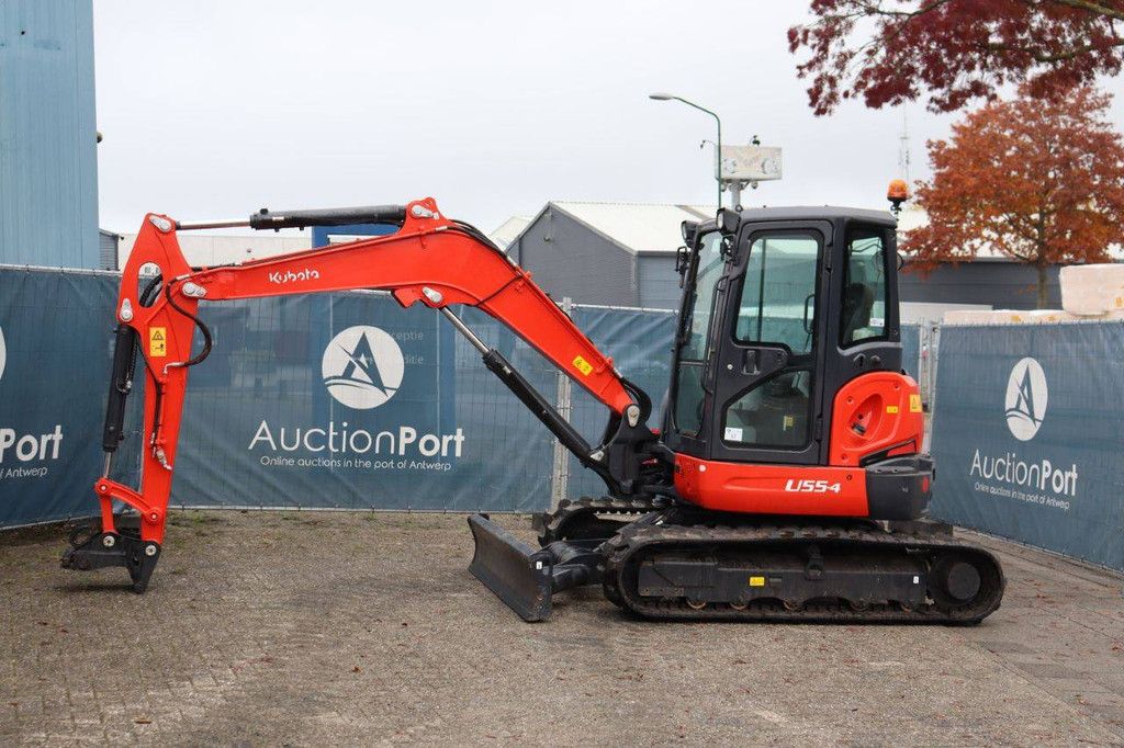 Crawler excavator Kubota U55-4 Diesel 33.8kW 2020