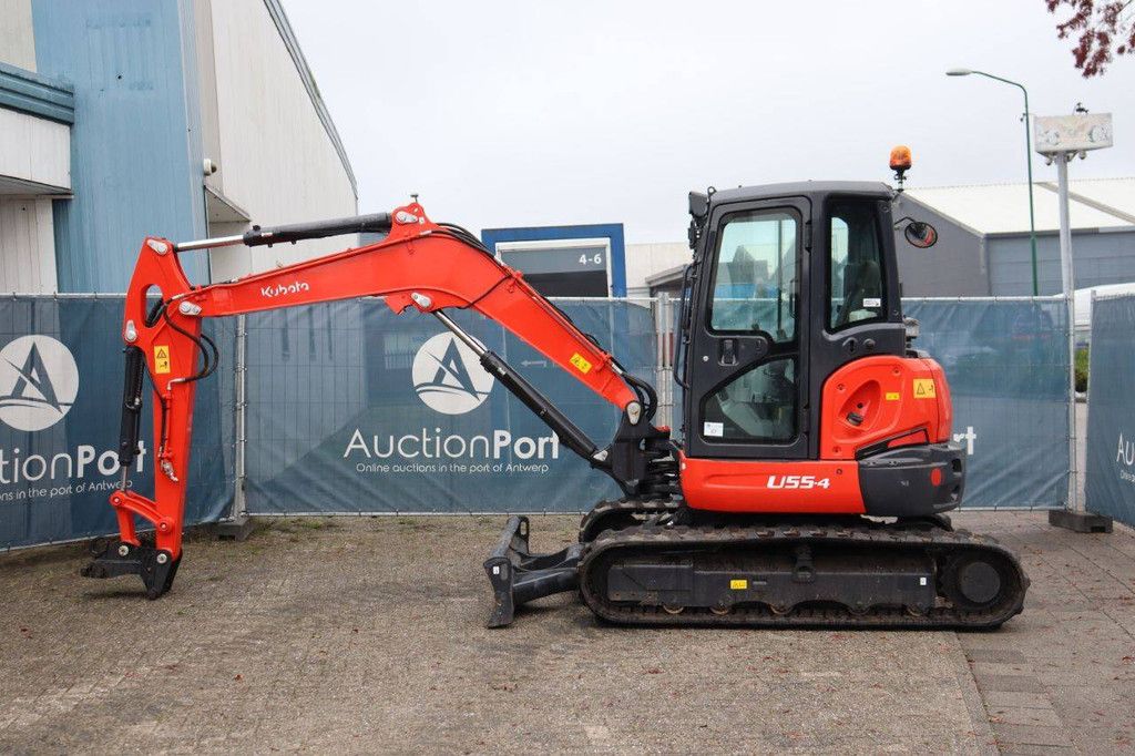 Crawler excavator Kubota U55-4 Diesel 33.8kW 2020