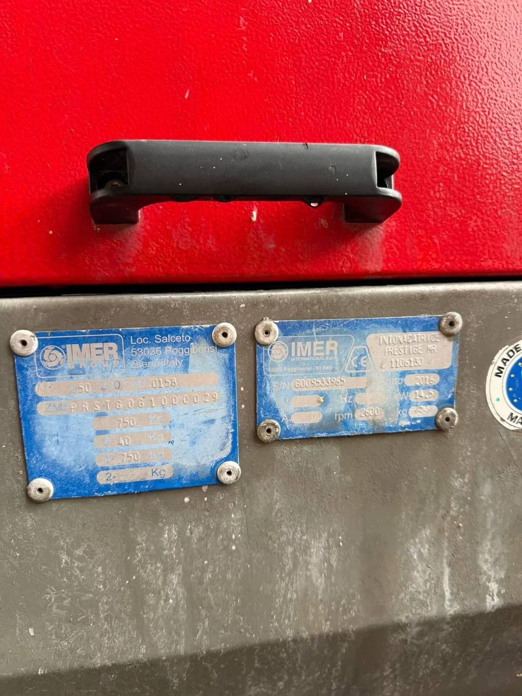 Concrete pump Imer Silent 300 Diesel 2016