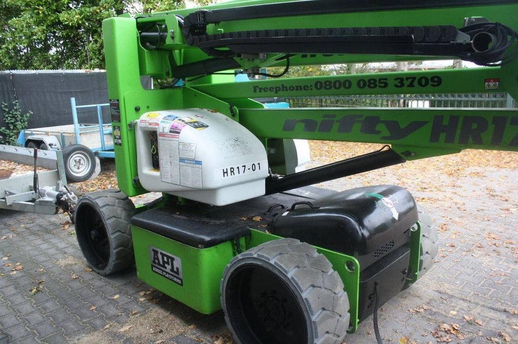 Niftylift HR17 NDE Elektro+Diesel 17,2 m Gelenkteleskoparbeitsbühne 2013