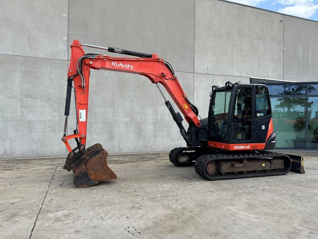 Raupenbagger Kubota KX080-4 Diesel 2018