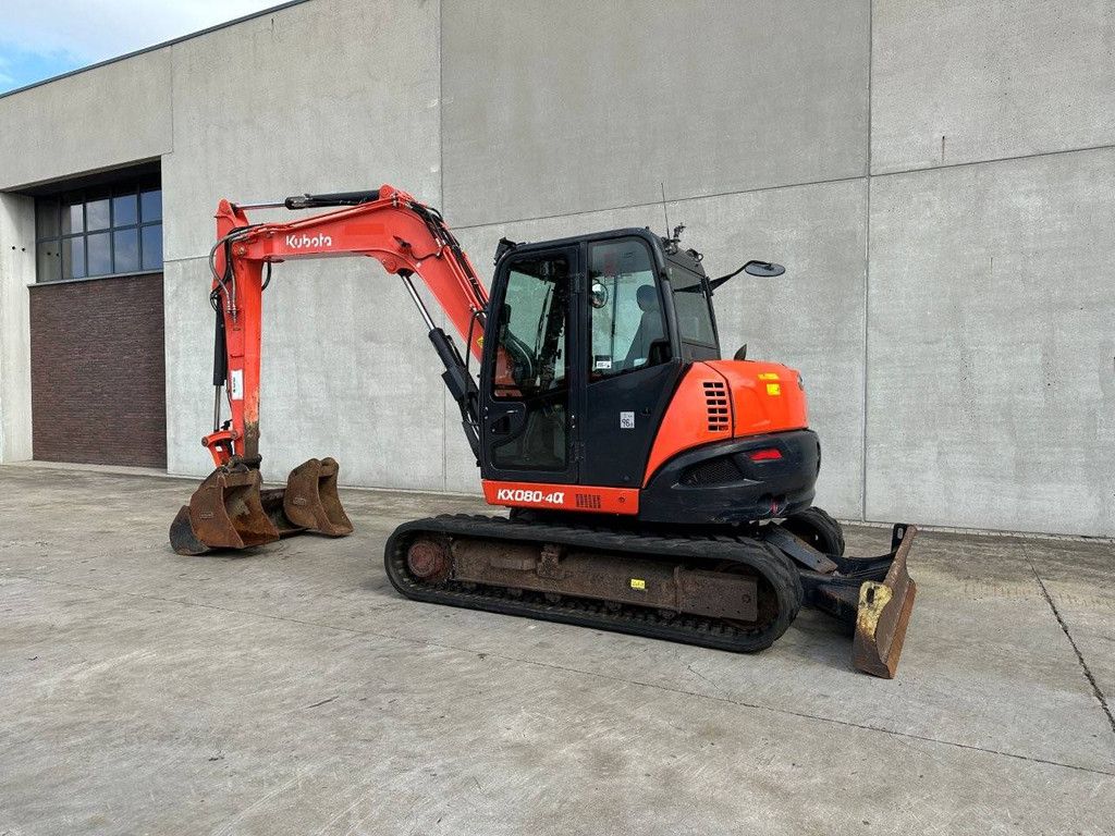 Raupenbagger Kubota KX080-4 Diesel 2018