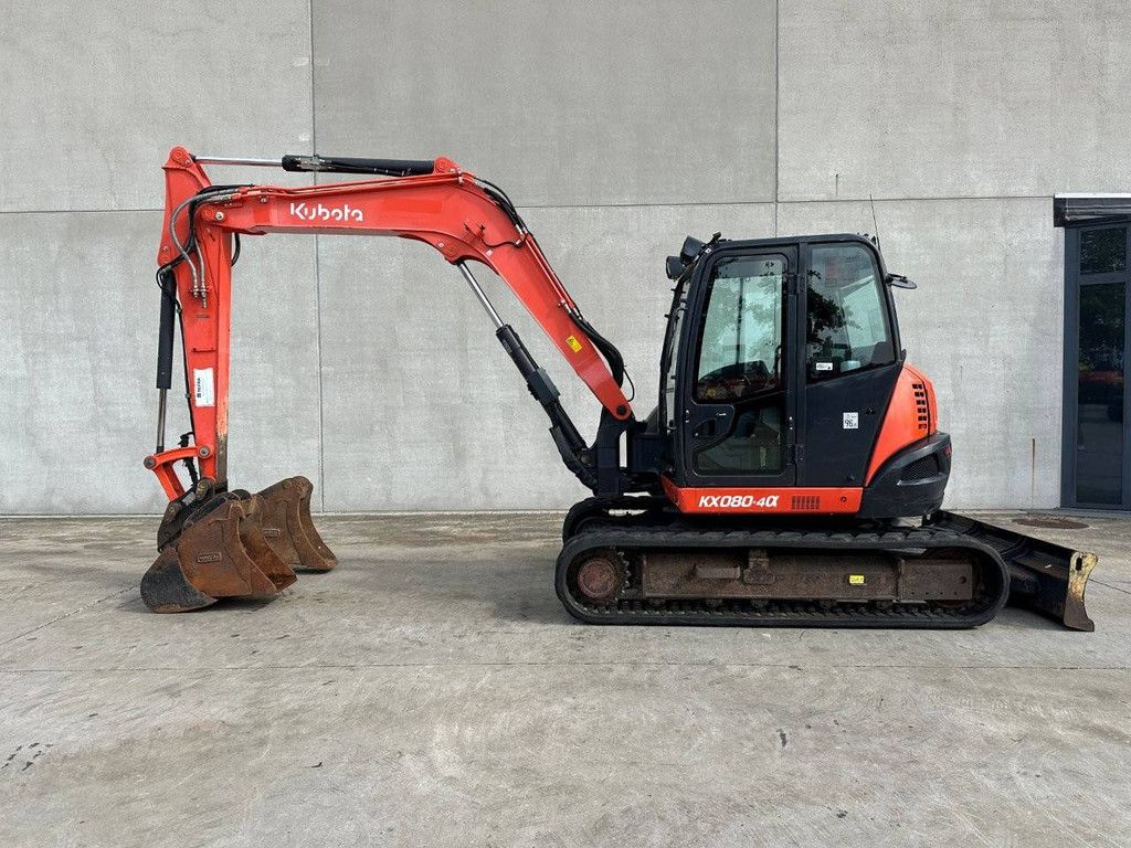 Raupenbagger Kubota KX080-4 Diesel 2018