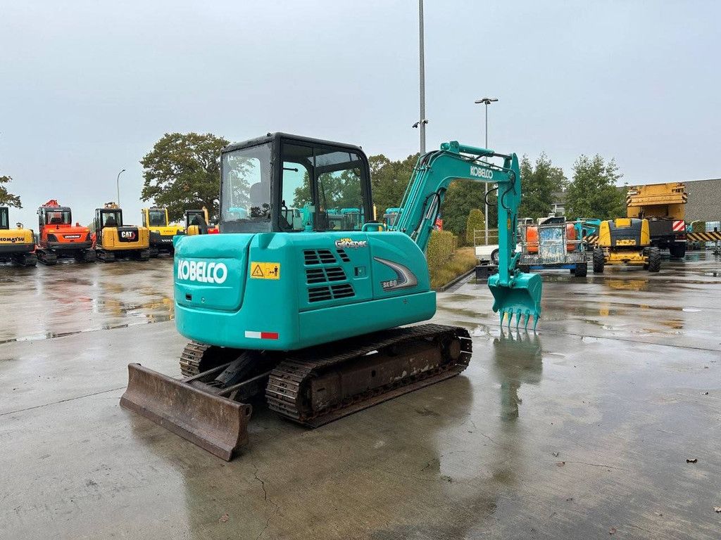 Kobelco SK60-8 Diesel-Raupenbagger 2013