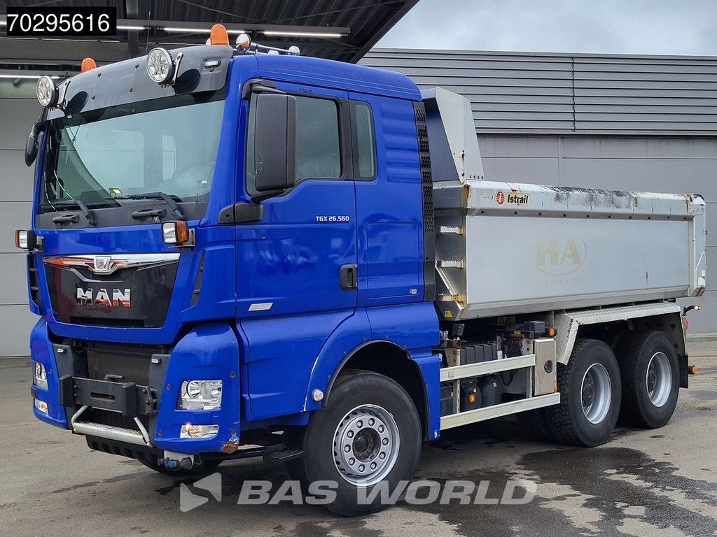 MAN TGX TGX 26.560 6X4 Retarder 11m3 Istrail Tipper Big-Axle Automatic Xenon Navi Euro 6