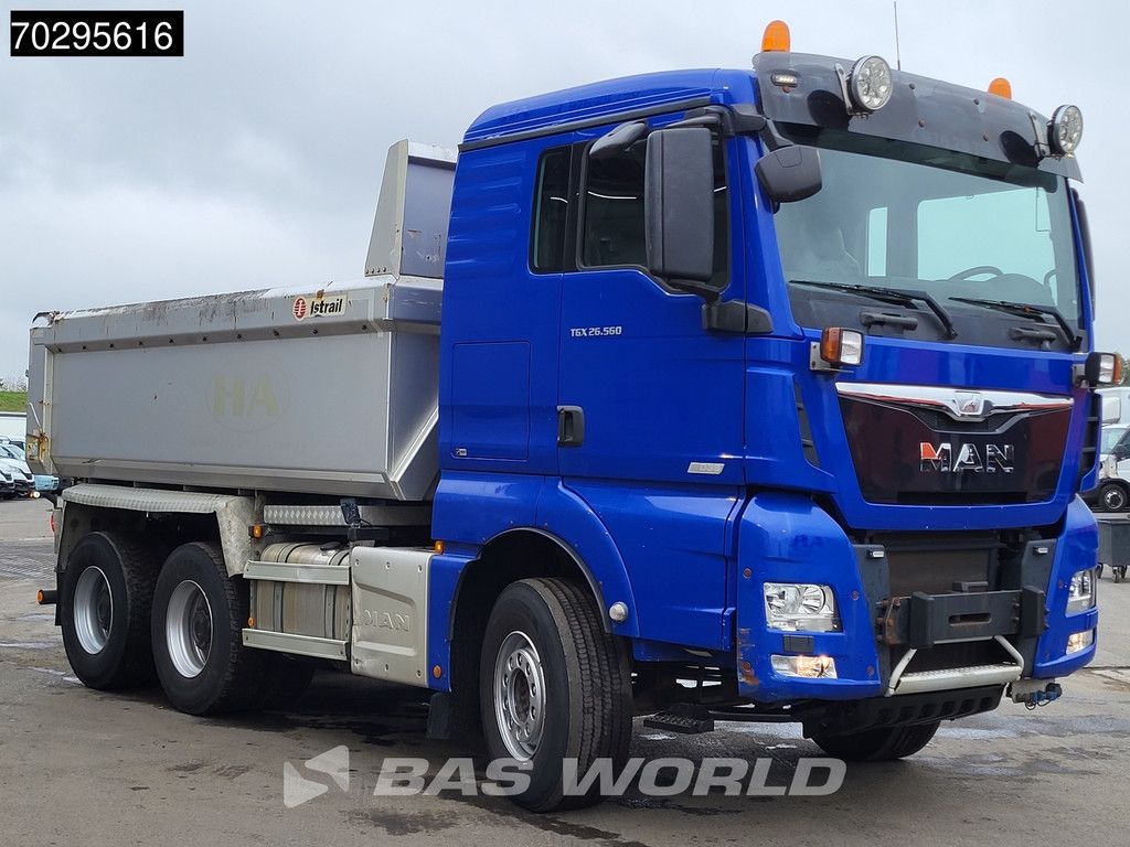 MAN TGX TGX 26.560 6X4 Retarder 11m3 Istrail Tipper Big-Axle Automatic Xenon Navi Euro 6