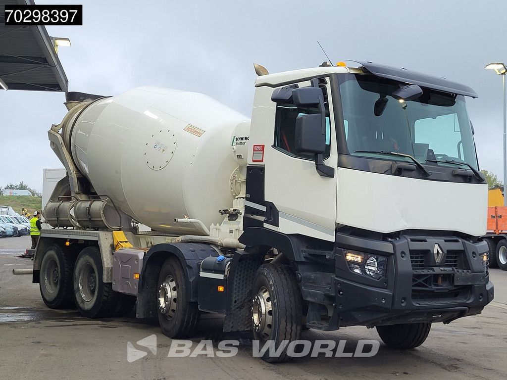 Renault C 430 8X4 9m3 Stetter Mixer Big-Axle Steelsuspension Automatic Euro 6