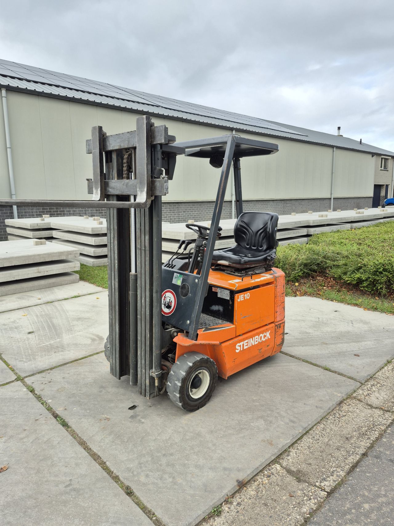 Steinbock Boss JE 10 triplex freelift 4.230 mm accu bj 2018