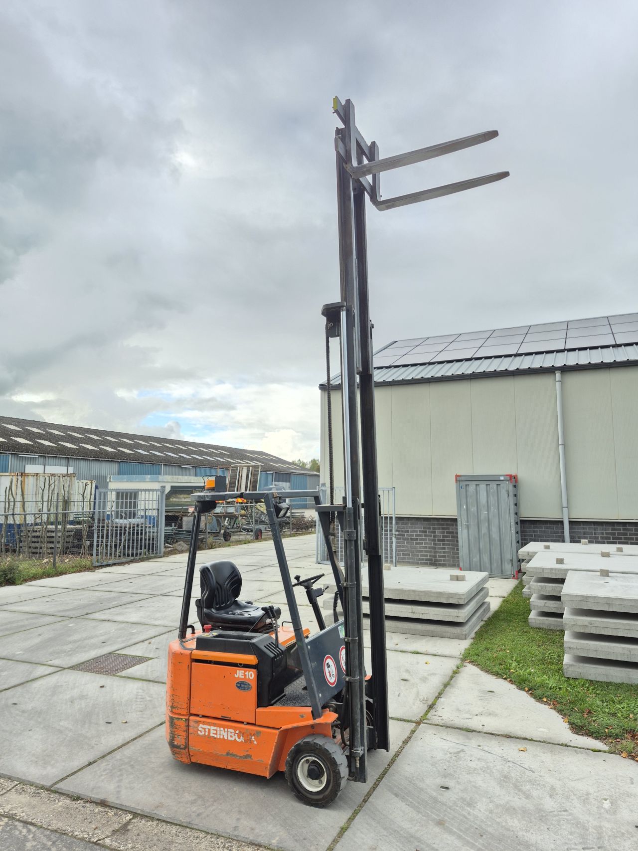 Steinbock Boss JE 10 triplex freelift 4.230 mm accu bj 2018