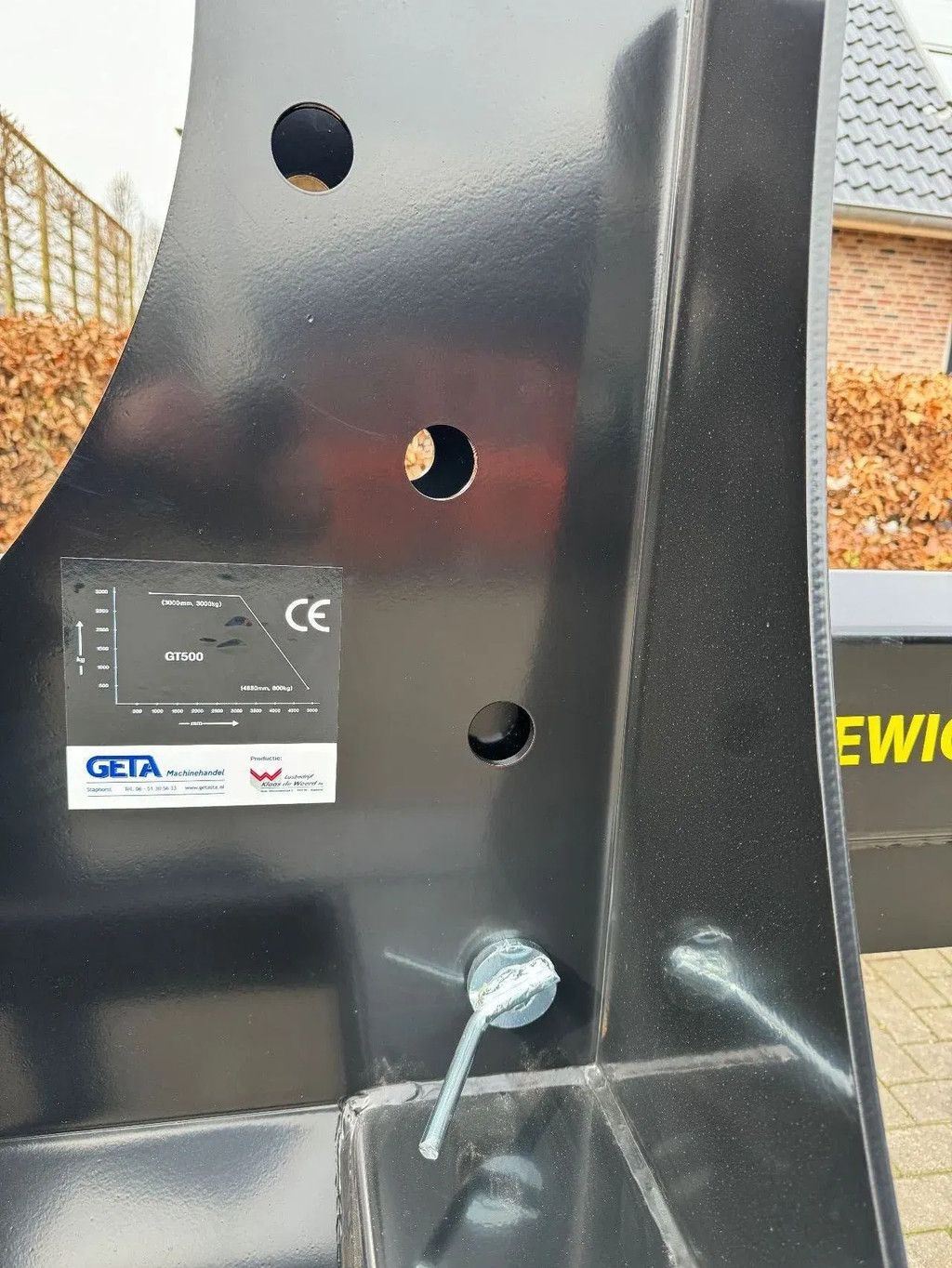 GETA VERLENG JIP GT500 H HEFTRUCK / SHOVEL