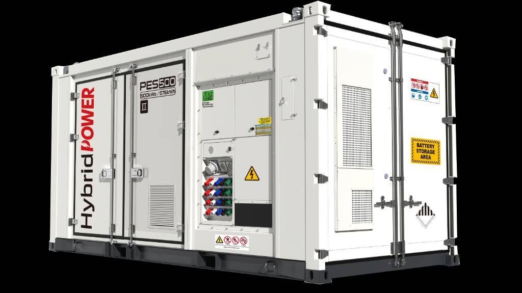 PES500 Hybrid Energy System - 500 kVA - 576 kWh