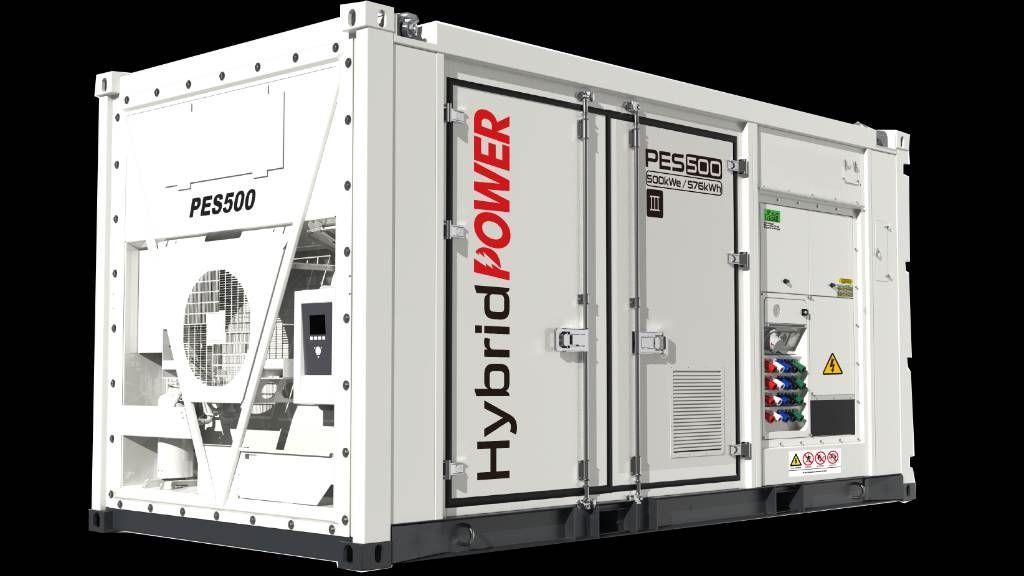 PES500 Hybrid Energy System - 500 kVA - 576 kWh