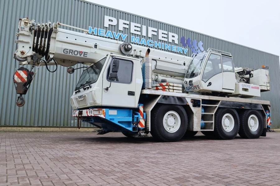 Grove GMK3055 Diesel, 6x6x6, 55t Capacity, 43m Main Boom