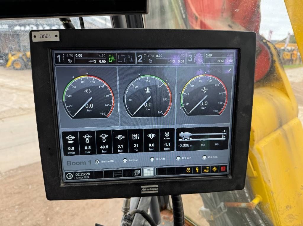 Atlas Copco Boomer XE3C - 1000V / COP 3084 Drills