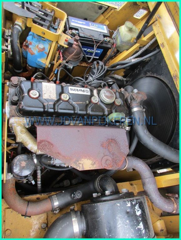 Caterpillar 4000kg Perkins duplex 4.3m + sideshift + 4x hydr.