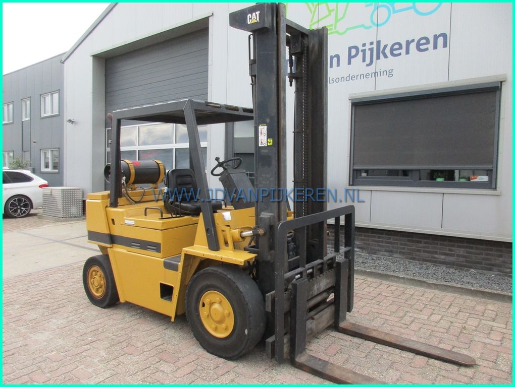 Caterpillar 4000kg Perkins duplex 4.3m + sideshift + 4x hydr.