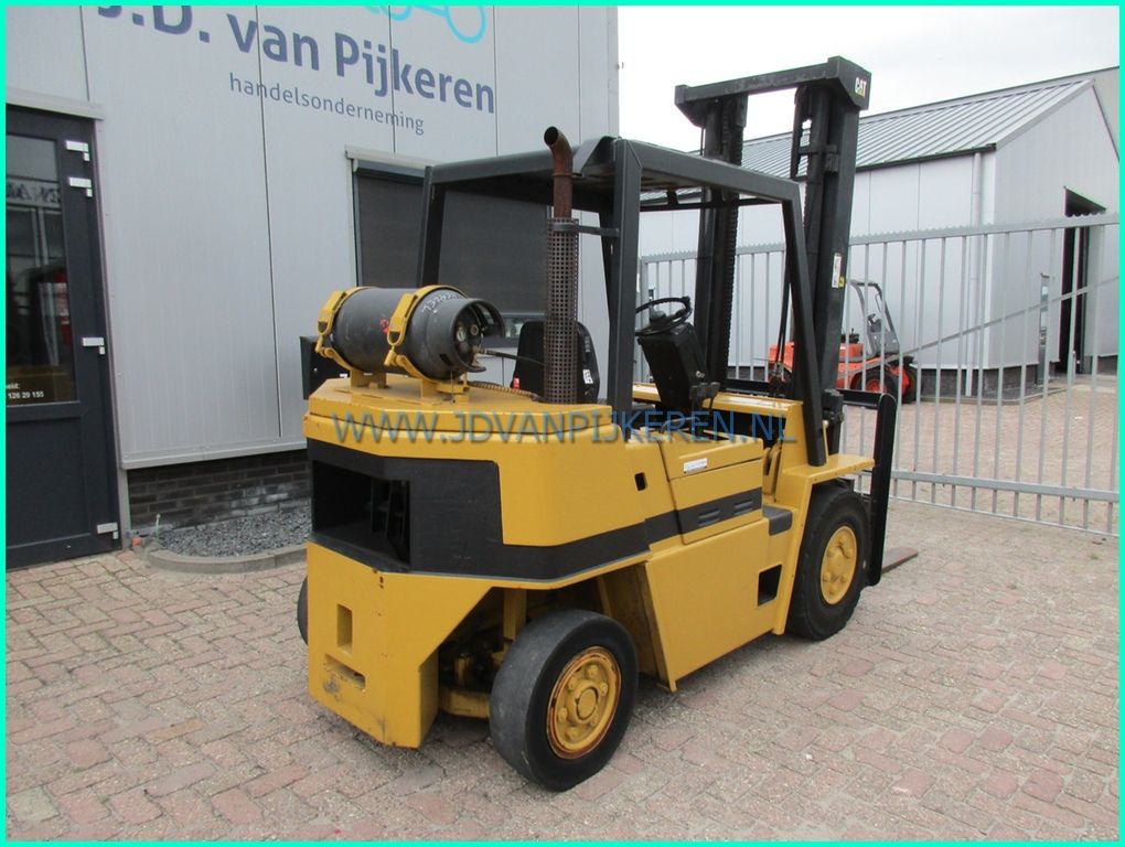Caterpillar 4000kg Perkins duplex 4.3m + sideshift + 4x hydr.