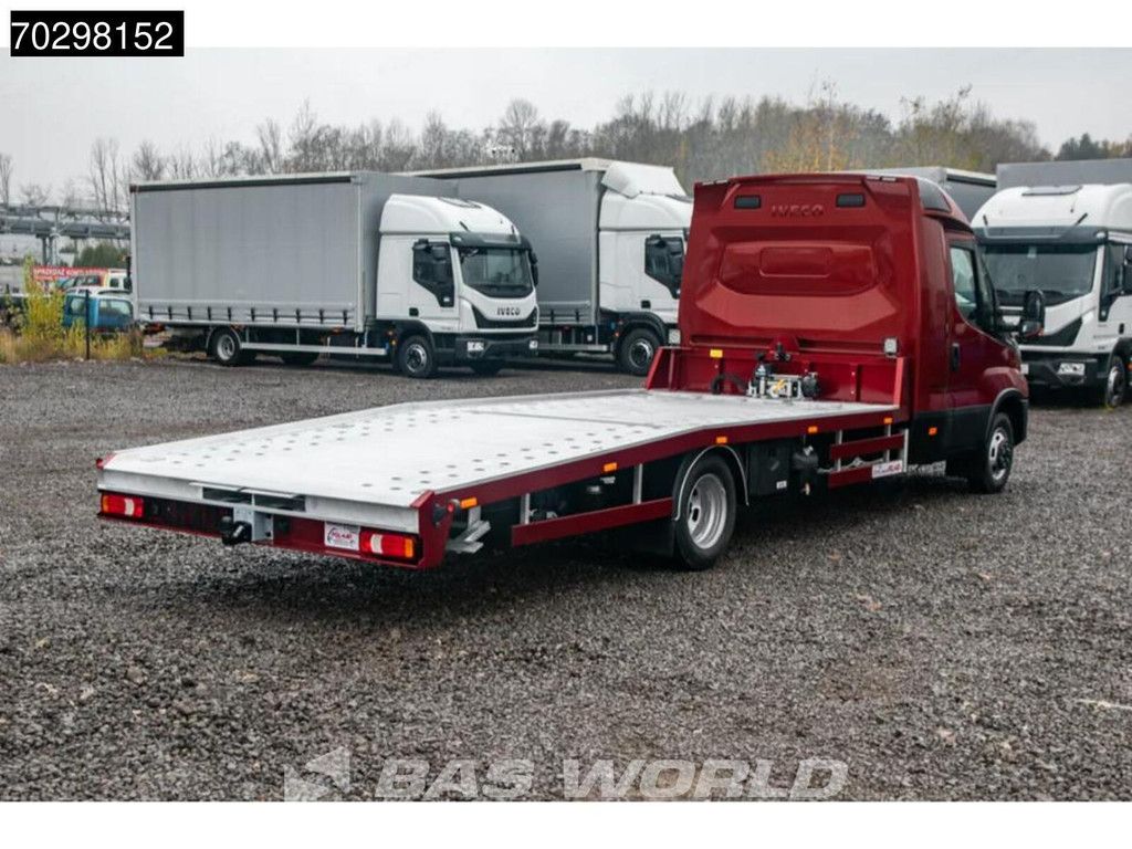 Iveco Daily 50C21 3.0L Automaat 210PK Autotransporter 3,5t Trekhaak ACC LED Airco Standkachel Lier Euro6 Cartransport Oprijwagen Klima