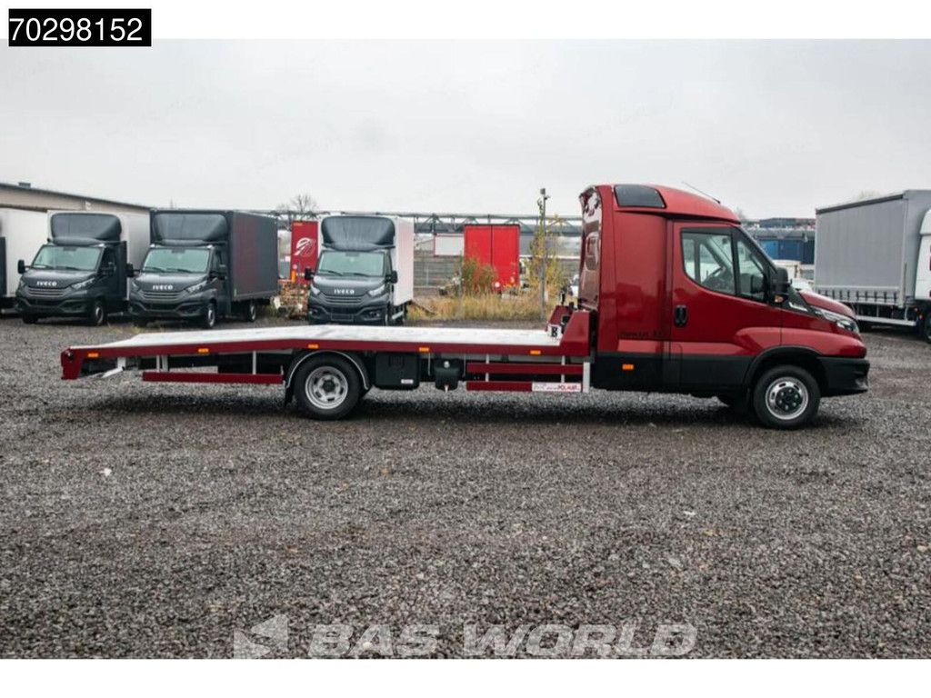Iveco Daily 50C21 3.0L Automaat 210PK Autotransporter 3,5t Trekhaak ACC LED Airco Standkachel Lier Euro6 Cartransport Oprijwagen Klima