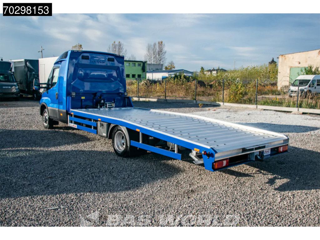 Iveco Daily 50C21 3.0L Automaat 210PK Autotransporter 3,5t Trekhaak ACC LED Airco Standkachel Lier Euro6 Cartransport Oprijwagen Klima