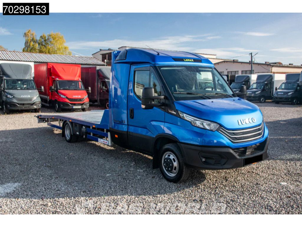 Iveco Daily 50C21 3.0L Automaat 210PK Autotransporter 3,5t Trekhaak ACC LED Airco Standkachel Lier Euro6 Cartransport Oprijwagen Klima
