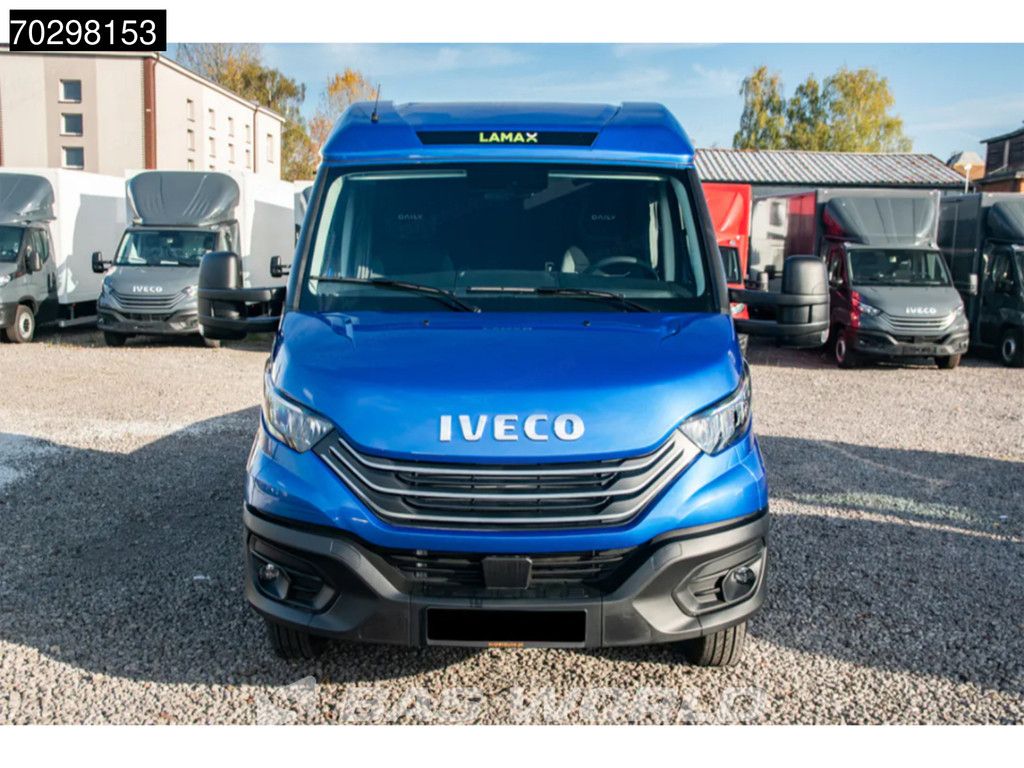 Iveco Daily 50C21 3.0L Automaat 210PK Autotransporter 3,5t Trekhaak ACC LED Airco Standkachel Lier Euro6 Cartransport Oprijwagen Klima